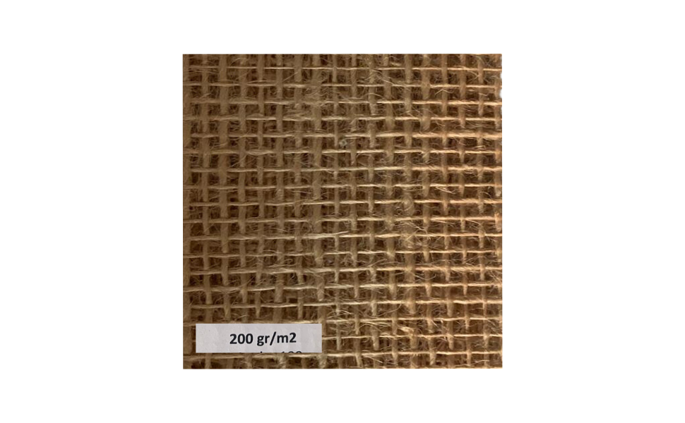 Tela de Yute o saco 100% natural para decoración, venta por metros lineales