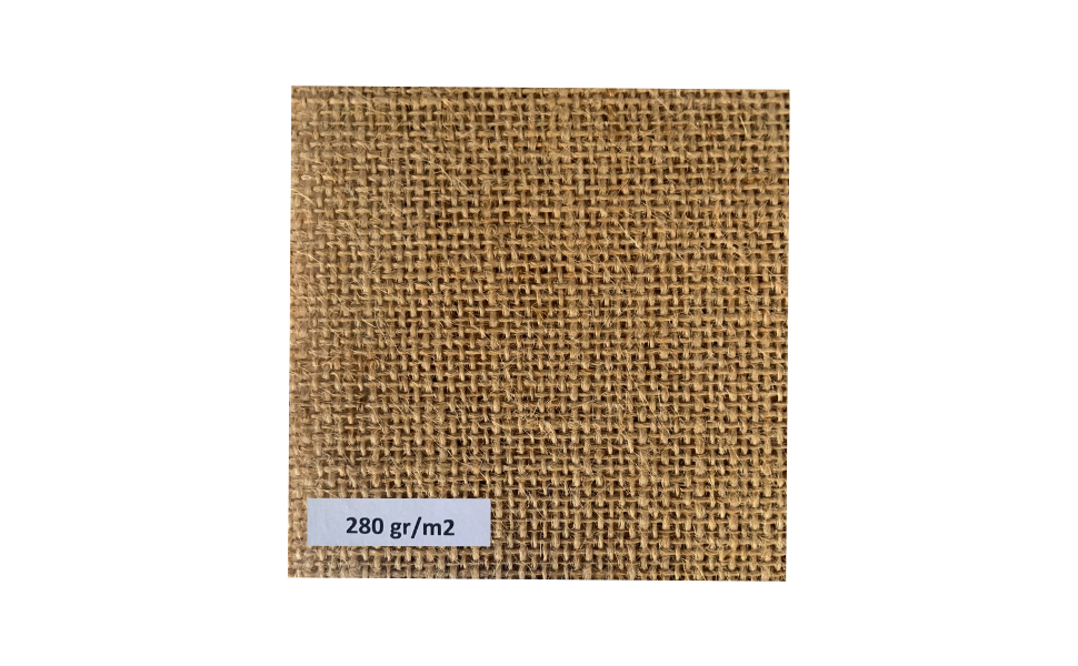 Tela de Yute o saco 100% natural para decoración, venta por metros lineales