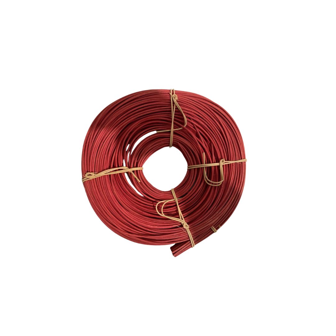 Medula de junco para céstería ROJO