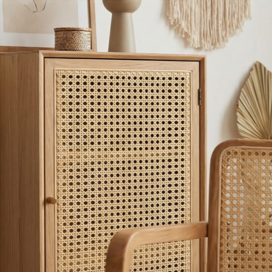 Rotan Webbing Lichttint per Meter – 100% Natuurlijk Ratta