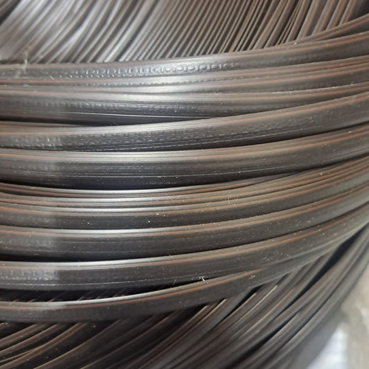 Rouleau de rotin synthétique dégradé marron