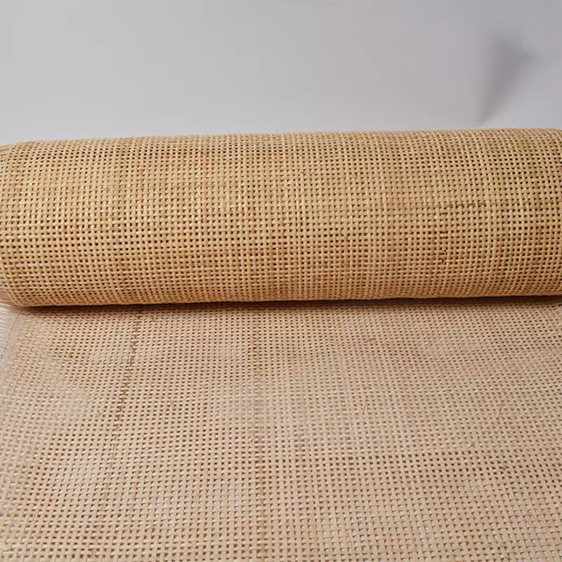 Rollo de 15 m de rejilla mimbre o Cannage cuadradillo para sillas y decoración