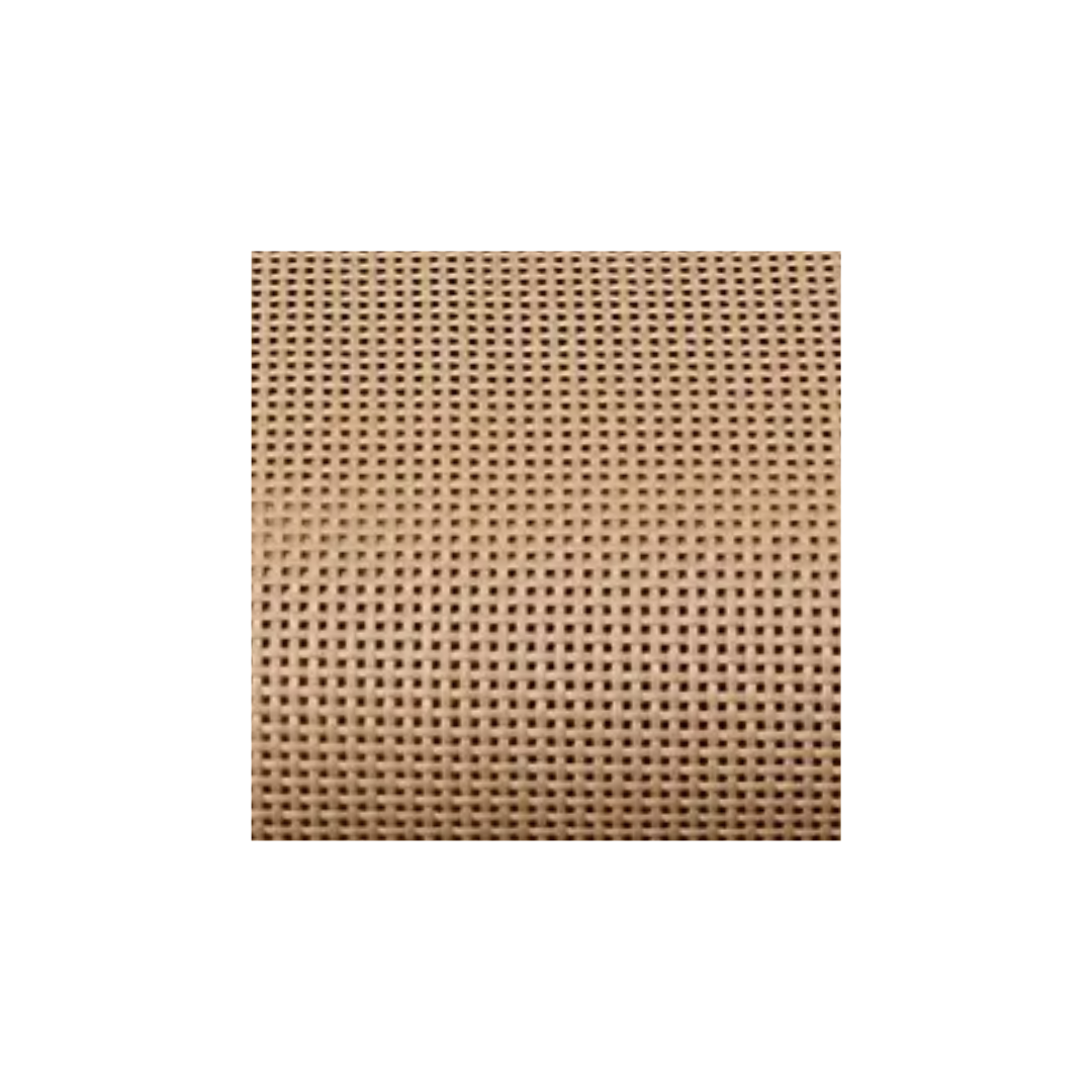 Cannage quadrillage HDPE - Marron