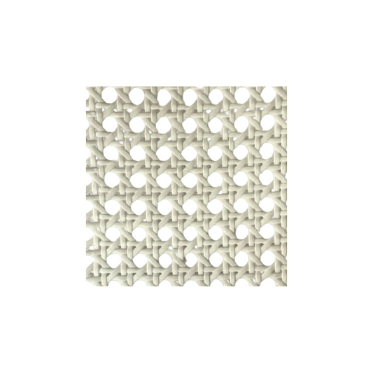 Mètre linéaire en cannage HDPE - Blanc