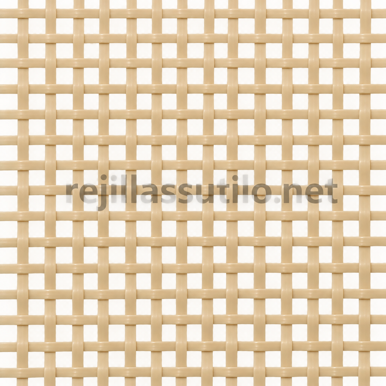Cannage Synthétique HDPE Quadrillé