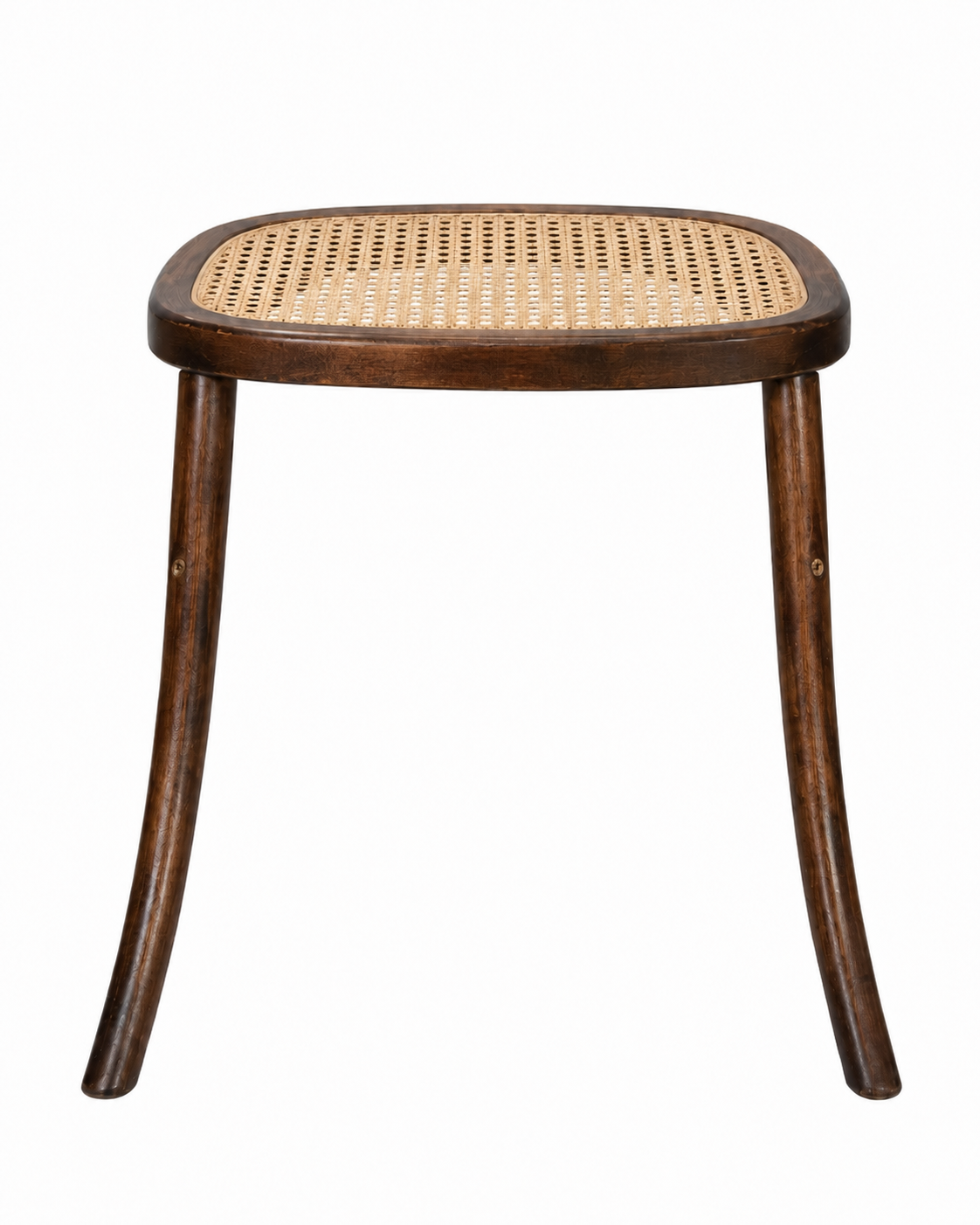 Reparación de silla tipo Thonet con asiento de rejilla natural prefabricada