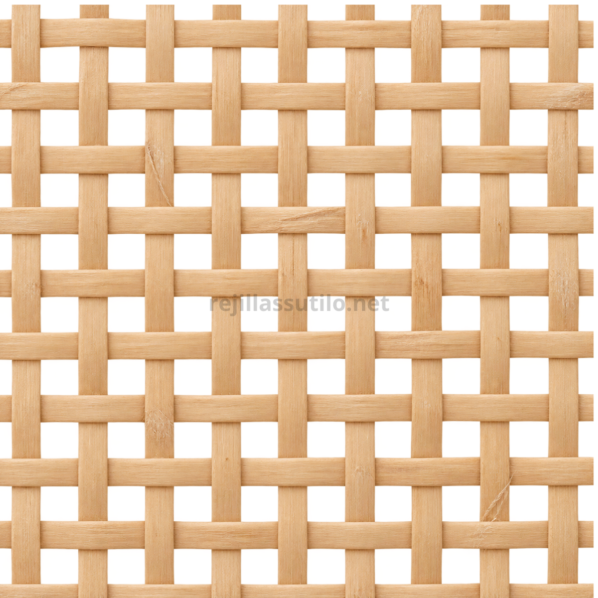 Cannage Naturel Quadrillé 6 × 6 mm