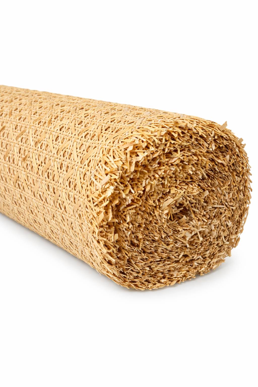 Textura del tejido de ratán natural rombo cuadriculado 60 cm ideal para sillas y muebles