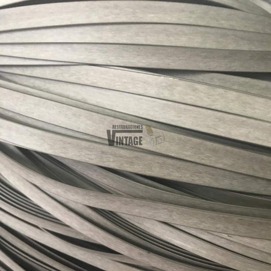Rouleau de rotin synthétique gris clair